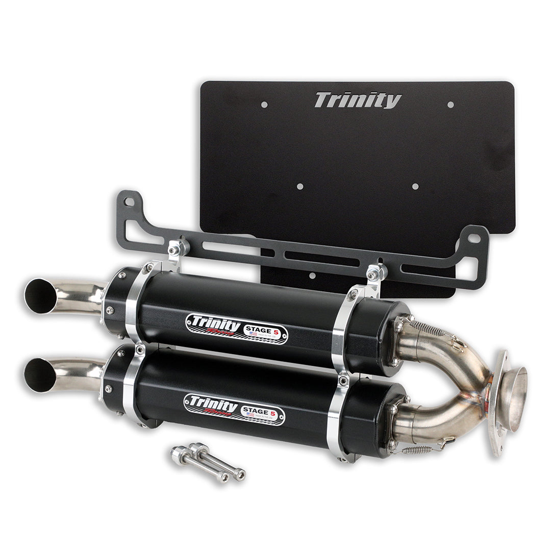 Photo of Trinity Racing POLARIS XPEDITION STAGE 5 DUAL EXHAUST - SLIP ON by Trinity Racing - Premium Slip On for UTVs / Side by Sides