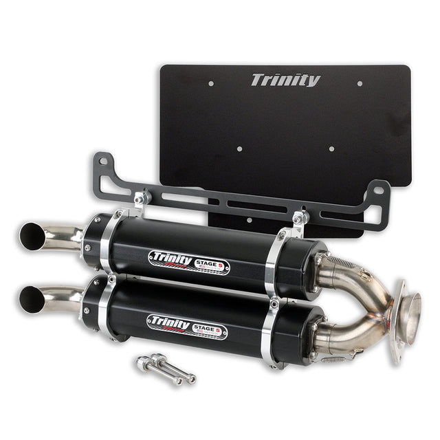 Photo of POLARIS XPEDITION STAGE 5 DUAL EXHAUST - SLIP ON by Trinity Racing - Premium Slip On for UTVs / Side by Sides