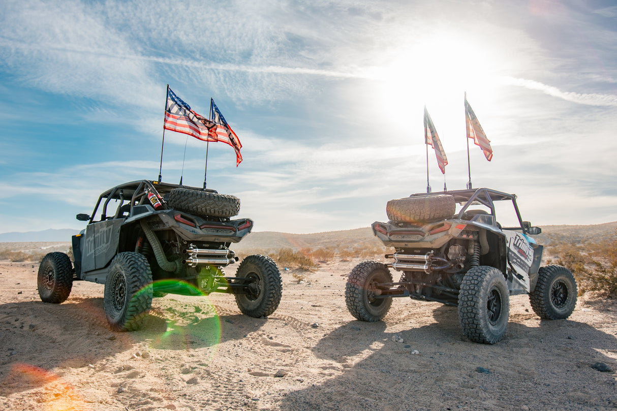 RZR PRO XP / TURBO R EXHAUST - STAINLESS STEEL - SLIP ON