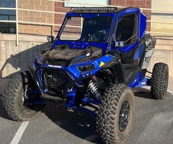Photo of POLARIS RZR TURBO S 2-SEAT Cab Enclosure "THE VAULT" Upper Side Doors & Panels (Patent Pending) by Dirt Warrior Accessories - Premium VAULT for UTVs / Side by Sides