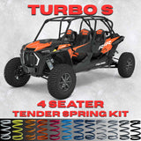 Polaris RZR Turbo S 4 Seater Tender Spring Kit - 2-3" Lift + 80% Better Ride