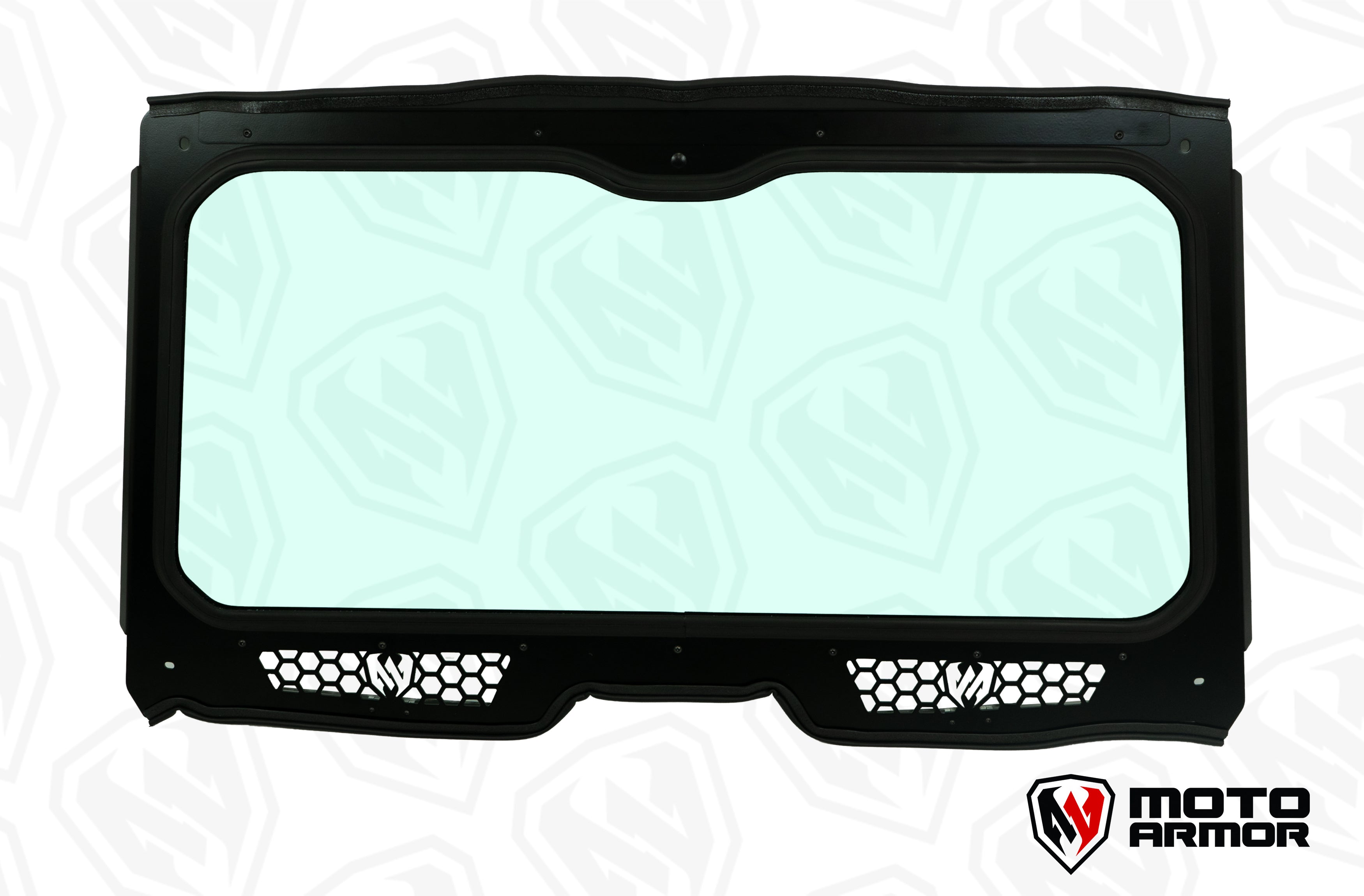 Photo of Vented Full Glass Windshield for Honda Talon by Moto Armor - Premium for UTVs / Side by Sides