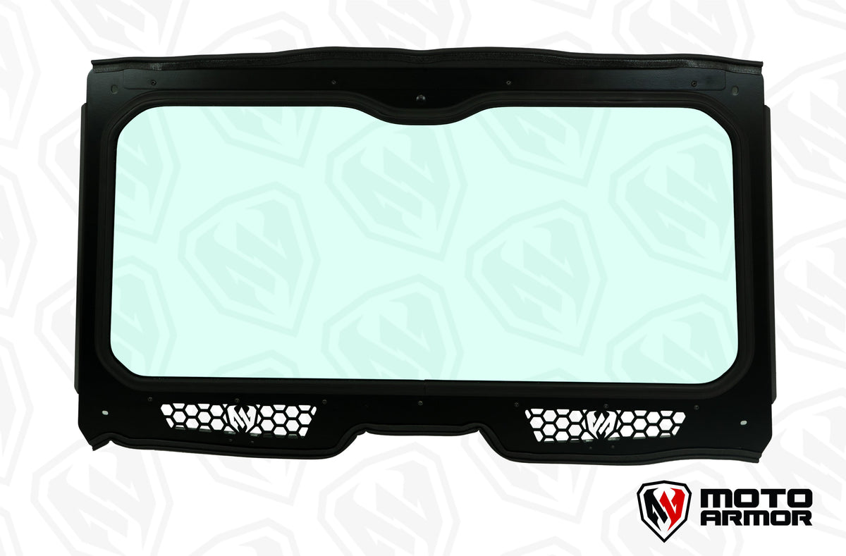 Photo of Vented Full Glass Windshield for Honda Talon by Moto Armor - Premium for UTVs / Side by Sides