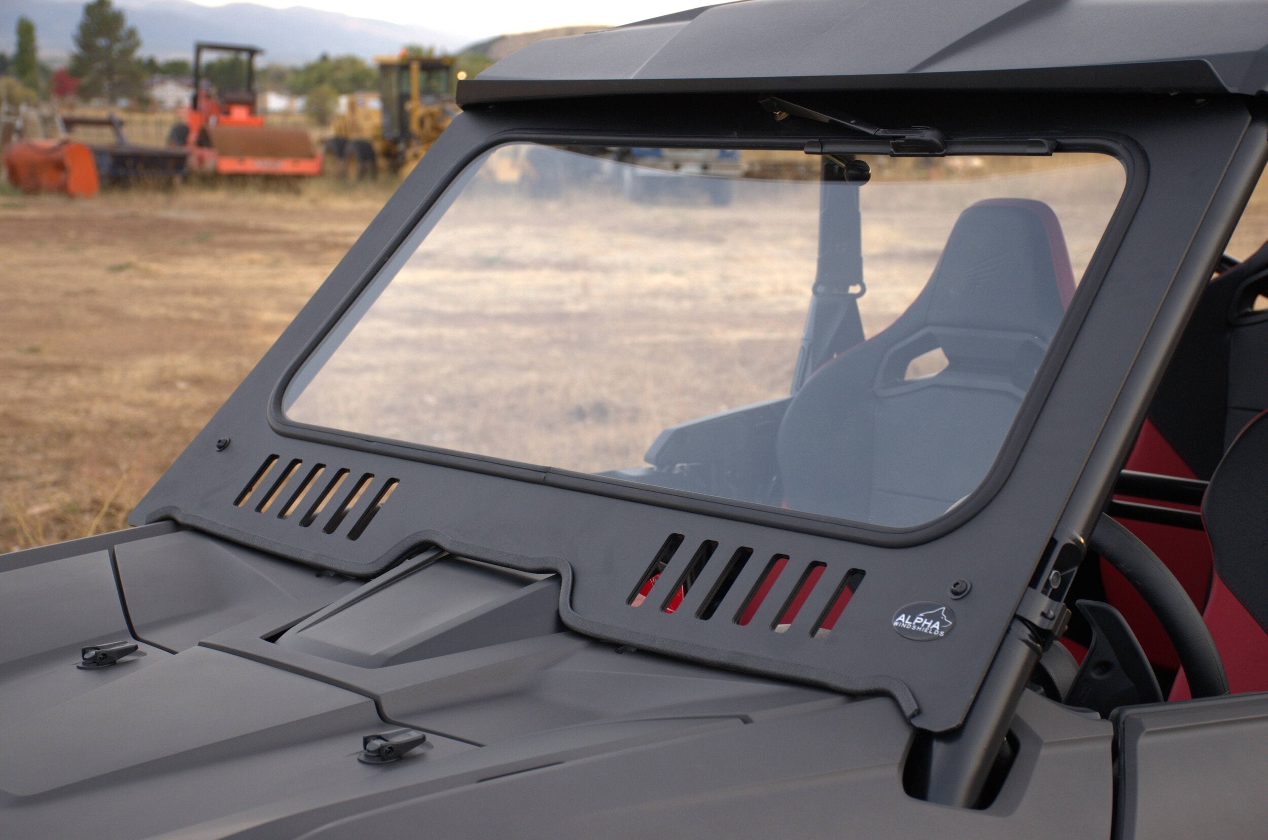 Photo of Honda Talon Windshield by Alpha Windshields - Premium for UTVs / Side by Sides