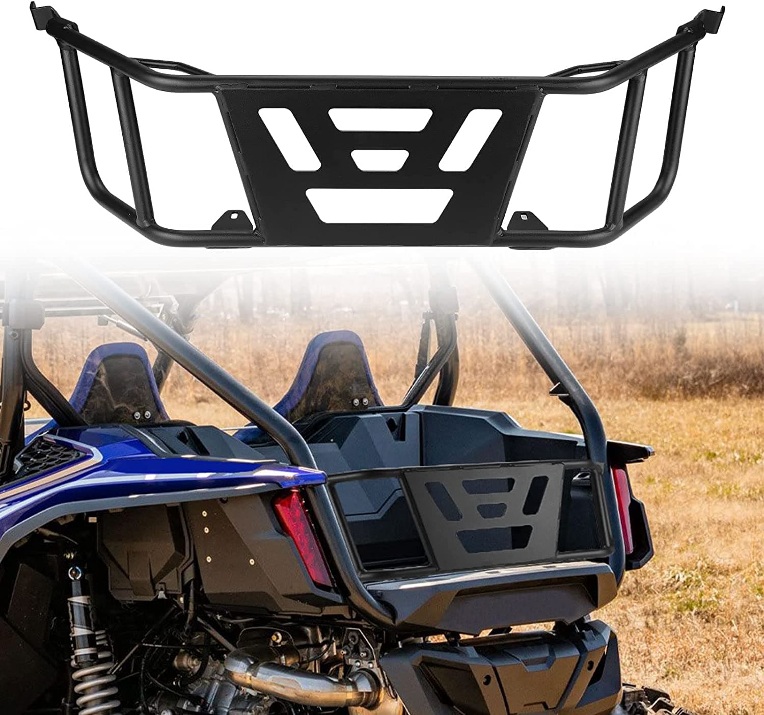 Photo of UTV Bed Enclosure Cargo Tailgate Extender for Talon 1000X 1000R 1000X-4 2019-2024 by Kemimoto - Premium for UTVs / Side by Sides