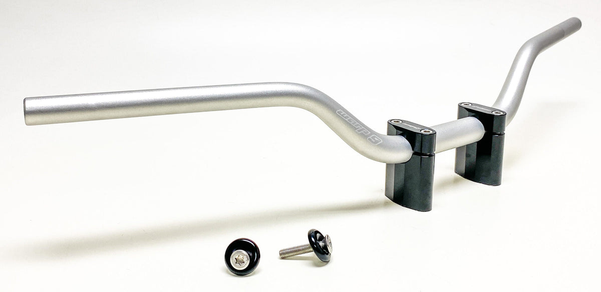 Warp 9 Racing 1-1/8" Tapped Handlebars - CR High Bend