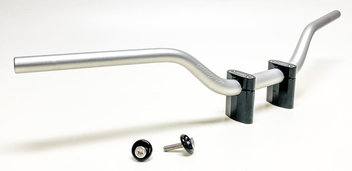 Warp 9 Racing 1-1/8" Tapped Handlebars - CR High Bend