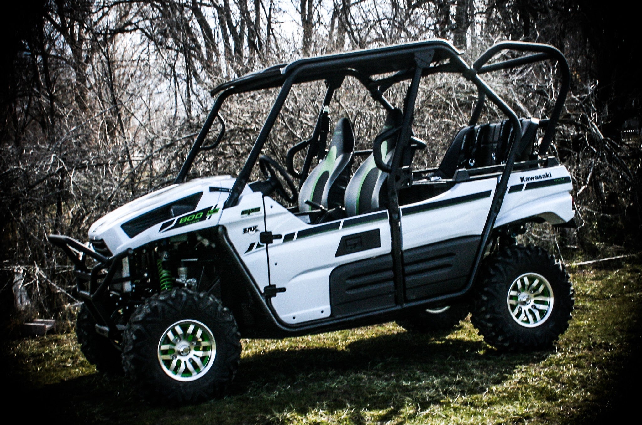 Photo of Kawasaki Teryx Back seat and Roll Cage Kits (2014 - 2024) by UTV Mountain Accessories - Premium Backseat and Roll Cage for UTVs / Side by Sides