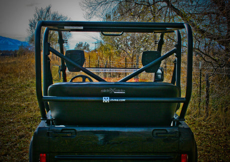 Photo of Kawasaki Teryx Backseat and Roll Cage Kit (2008-2013) by UTV Mountain Accessories - Premium Backseat and Roll Cage for UTVs / Side by Sides