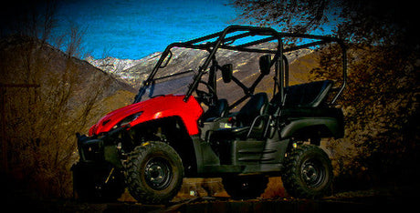 Photo of Kawasaki Teryx Backseat and Roll Cage Kit (2008-2013) by UTV Mountain Accessories - Premium Backseat and Roll Cage for UTVs / Side by Sides