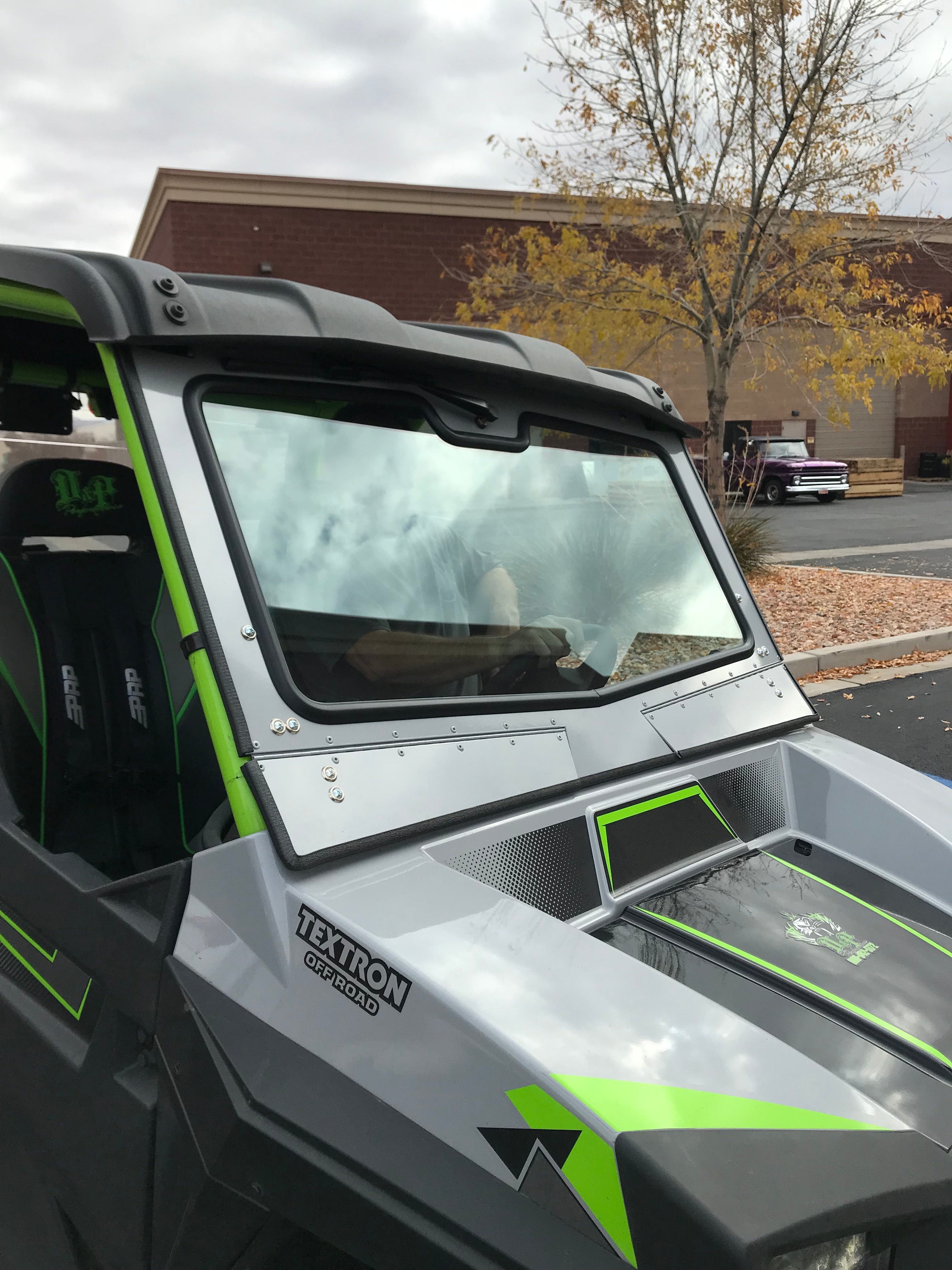 Photo of TEXTRON HAVOC X FRONT WINDSHIELD 2018-19 by Dirt Warrior Accessories - Premium Windshields for UTVs / Side by Sides