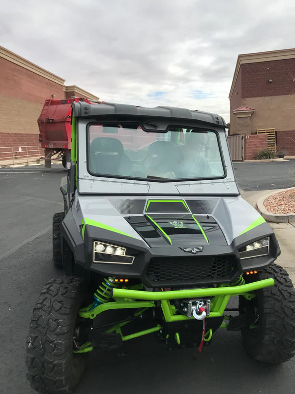 Photo of Textron Havoc X Full Glass Windshield (2018-2019) by Dirt Warrior Accessories - Premium Windshields for UTVs / Side by Sides