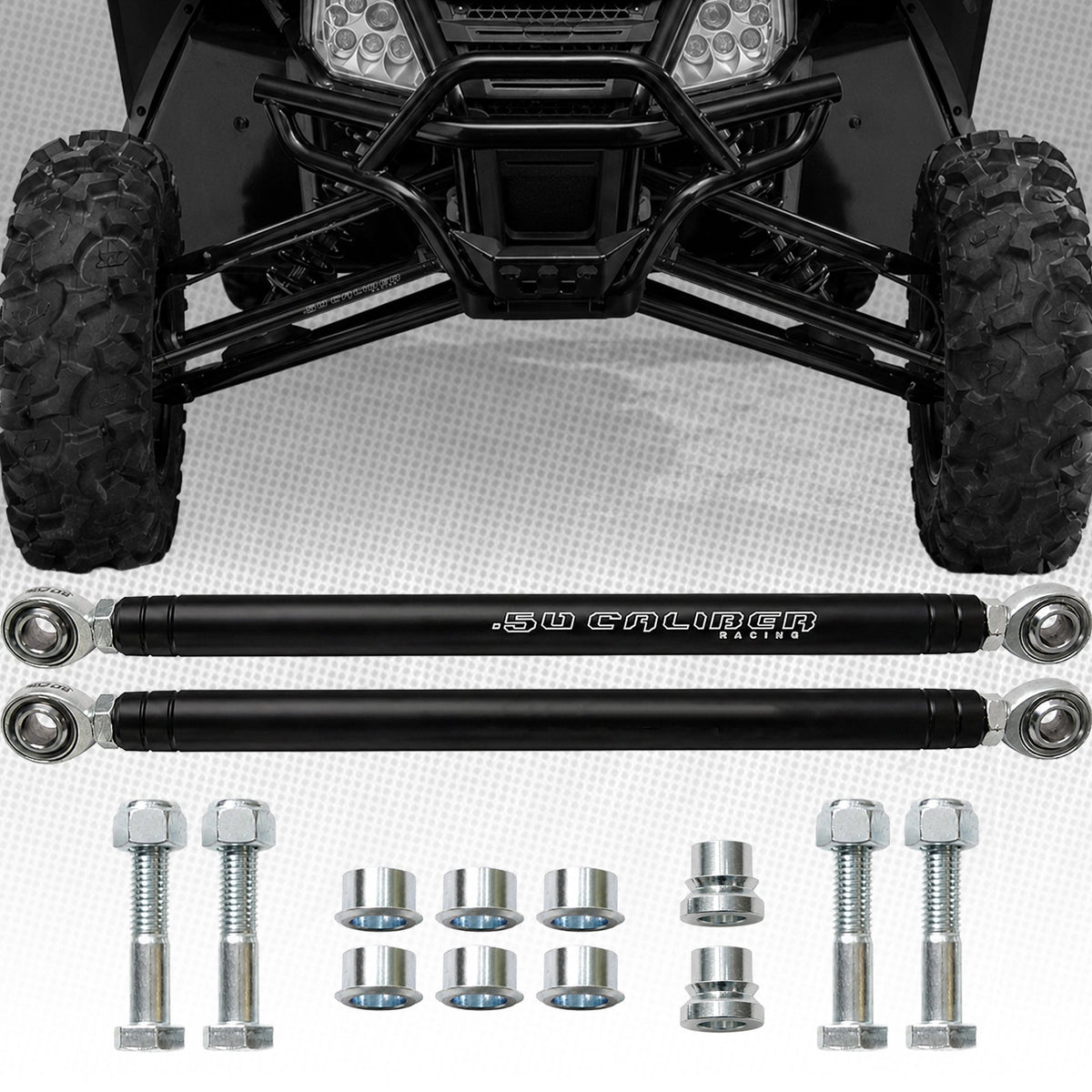 50 Caliber Racing Arctic Cat Wildcat Heavy Duty Tie Rod Set