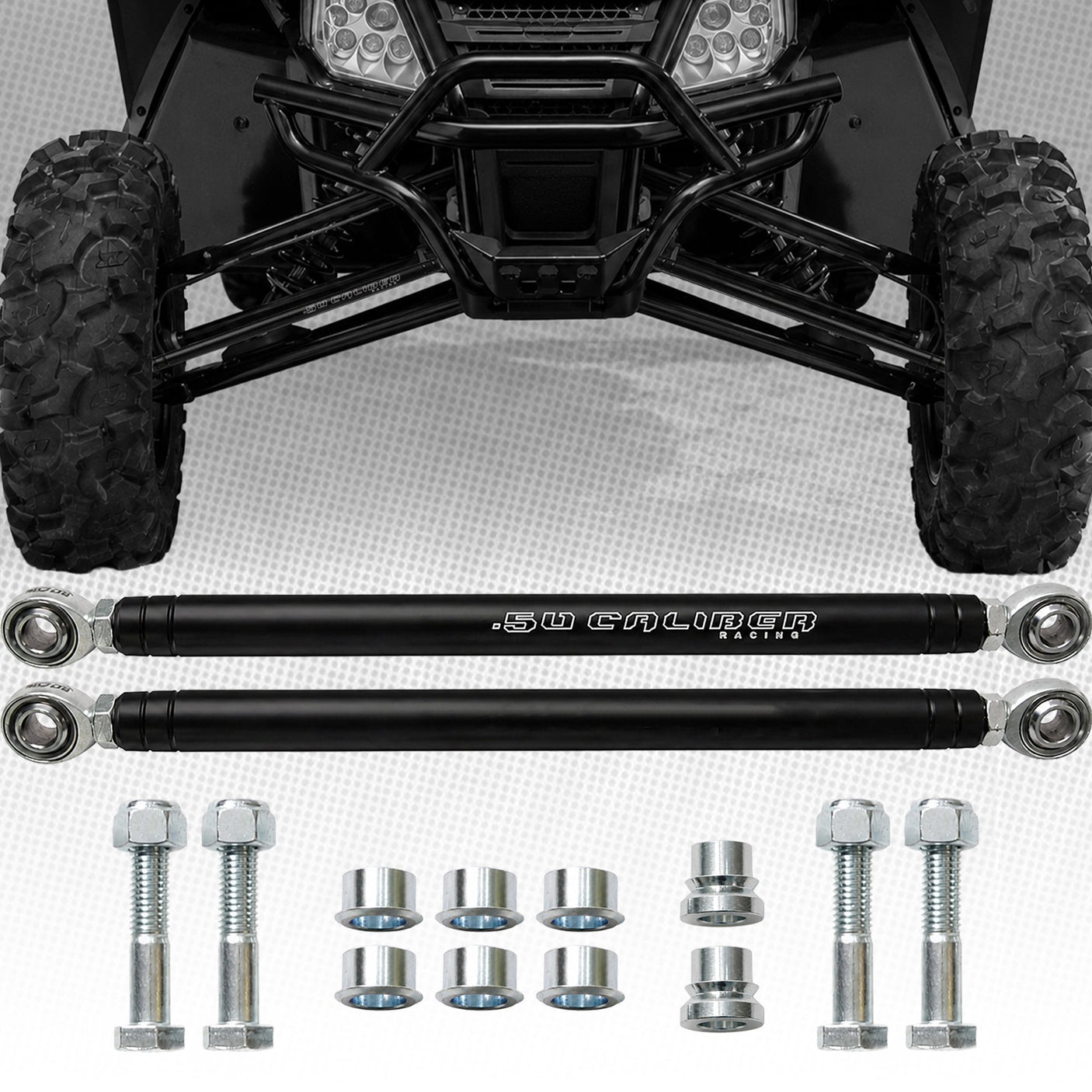 50 Caliber Racing Arctic Cat Wildcat Heavy Duty Tie Rod Set