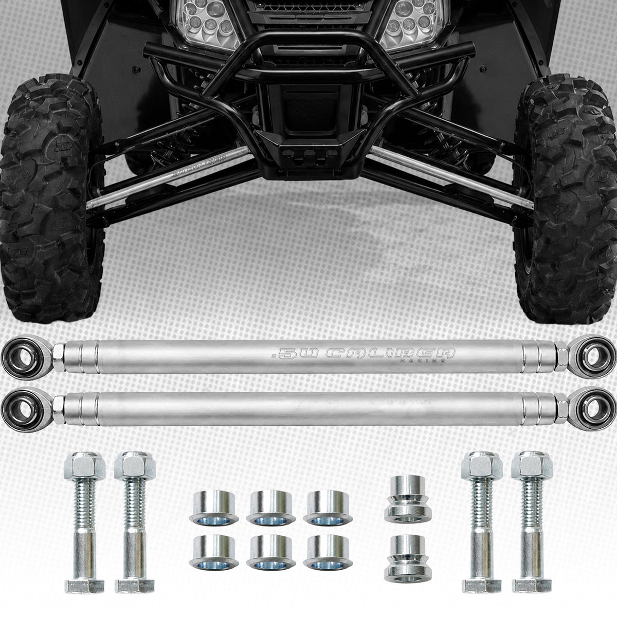 50 Caliber Racing Arctic Cat Wildcat Heavy Duty Tie Rod Set