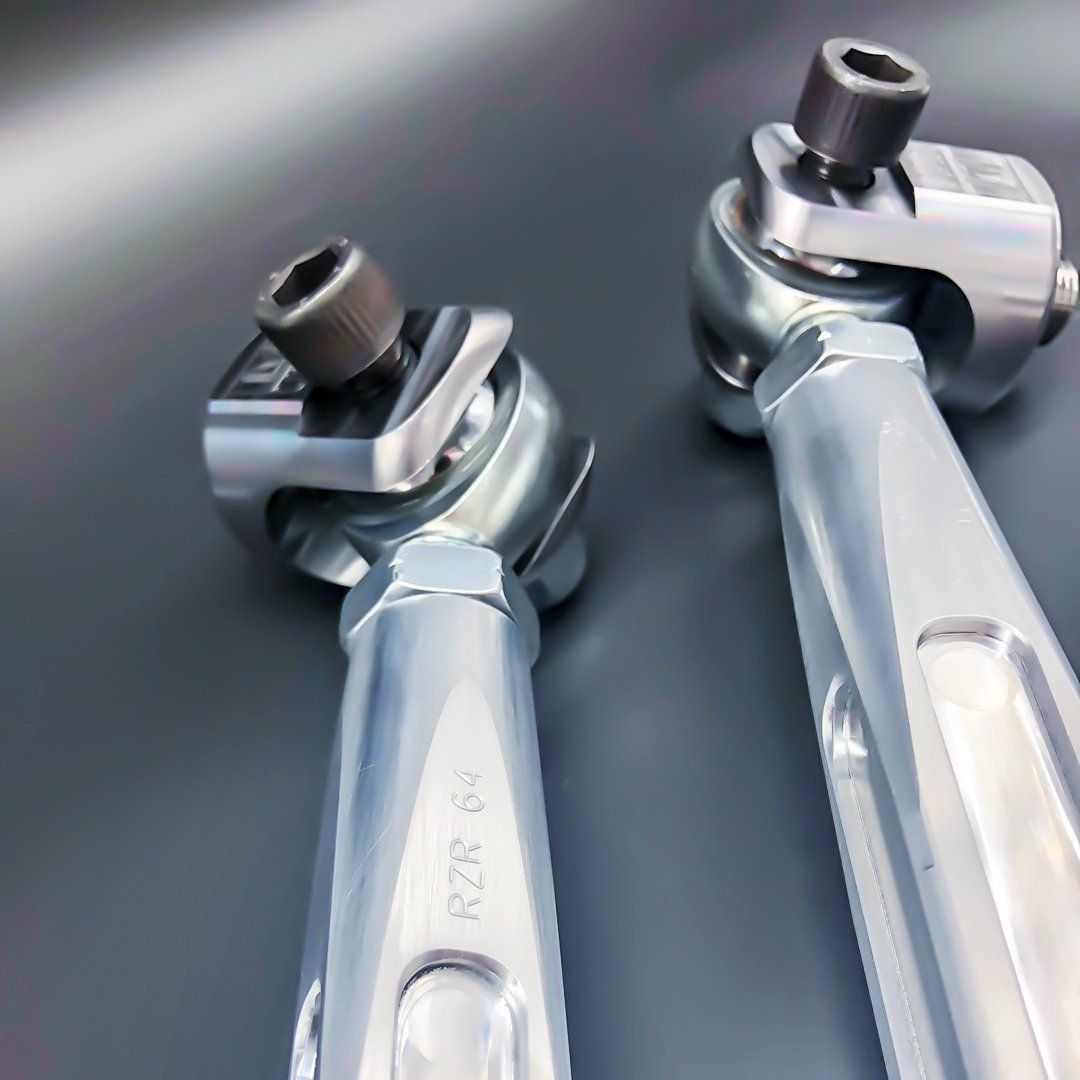 Photo of Polaris RZR Steering Tie Rods (+3.5in/Heim) by LM-UTV - Premium Steering Tie Rods for UTVs / Side by Sides