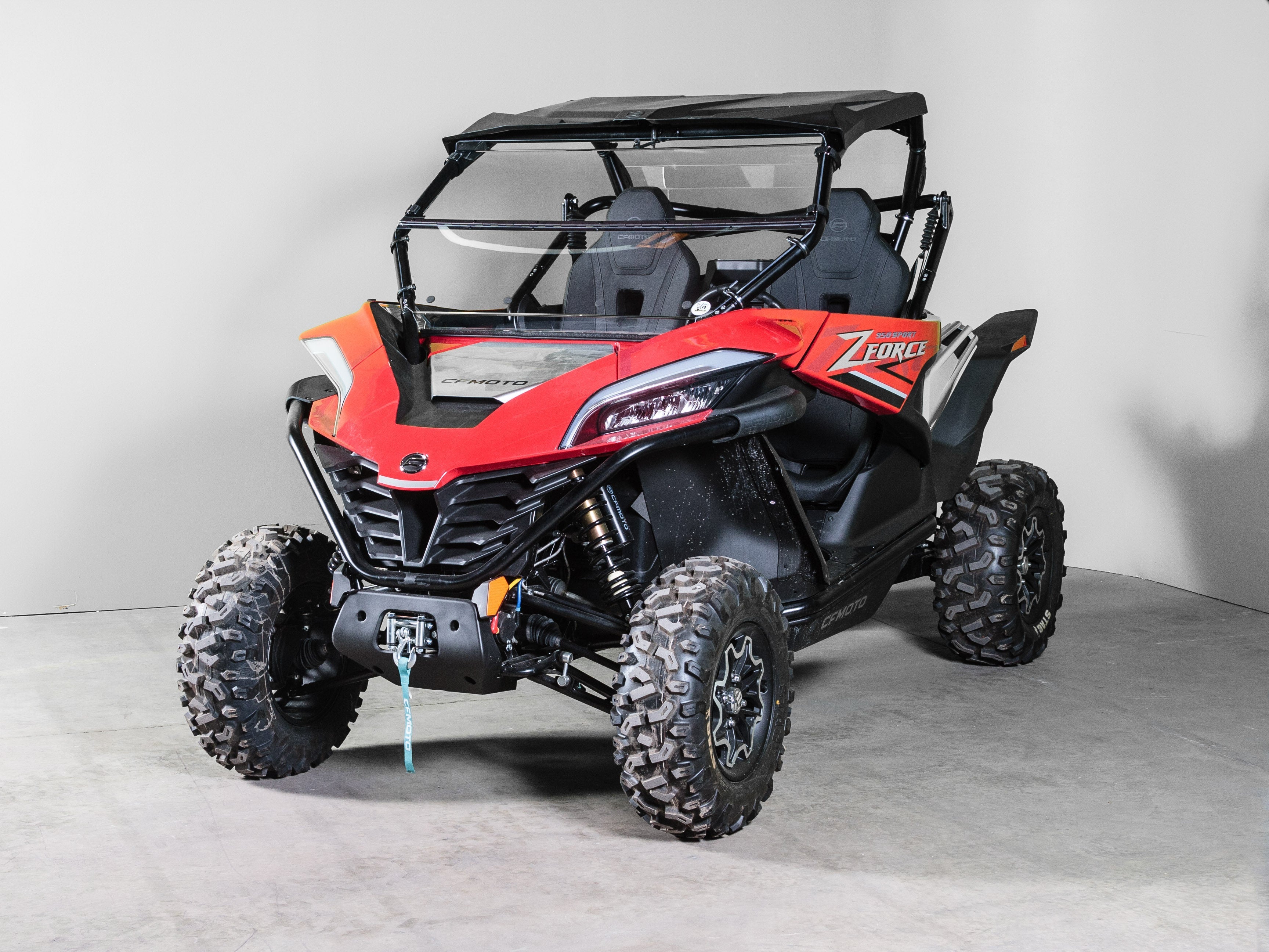 Photo of CFMOTO ZFORCE 950 TILTING UTV WINDSHIELD - FOR FACTORY HARD TOP (TK00522, TK00523 & TK00524) by TerraRider UTV Windshields & Accessories - Premium for UTVs / Side by Sides