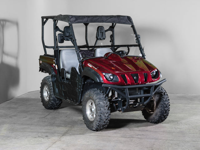 Photo of TK00876 YAMAHA RHINO TILTING UTV WINDSHIELD - SCRATCH RESISTANT 3/16” - FOR SOFT OR NO TOP by TerraRider UTV Windshields & Accessories - Premium for UTVs / Side by Sides