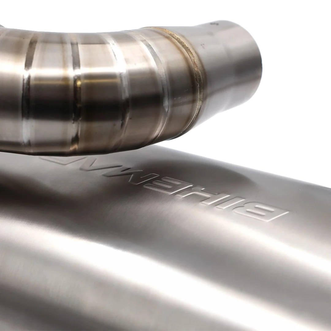 Titanium Center Exit Slip-On Exhaust for Polaris Pro R