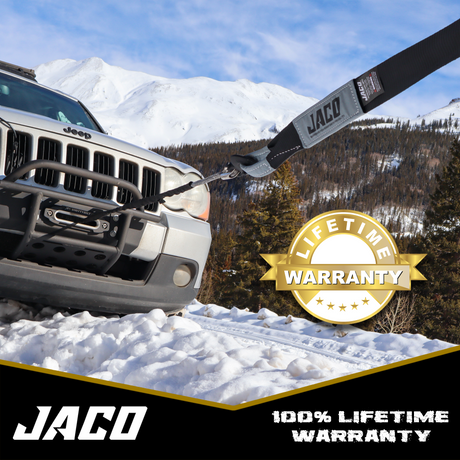 Photo of TowPro™ Recovery Tow Strap | Off Road 4x4 Towing Rope (31,542 lbs) by JACO - Premium Recovery Gear for UTVs / Side by Sides