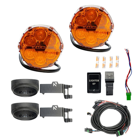 Photo of TOYOTA SAE PLUG N PLAY FOG KIT by Nacho Offroad Lighting - Premium for UTVs / Side by Sides