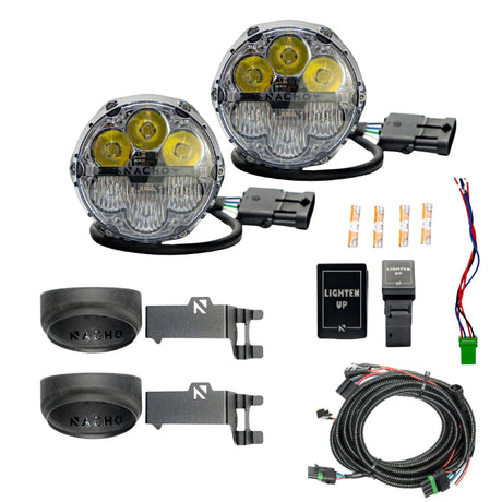Photo of TOYOTA SAE PLUG N PLAY FOG KIT by Nacho Offroad Lighting - Premium for UTVs / Side by Sides