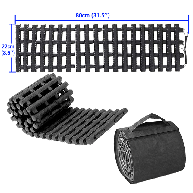 Photo of Dirt Warrior Off-Road Mud*Sand*Snow*Ice Tire Grabber Emergency Traction & Recovery Board by Dirt Warrior Accessories - Premium Offroad Recovery for UTVs / Side by Sides
