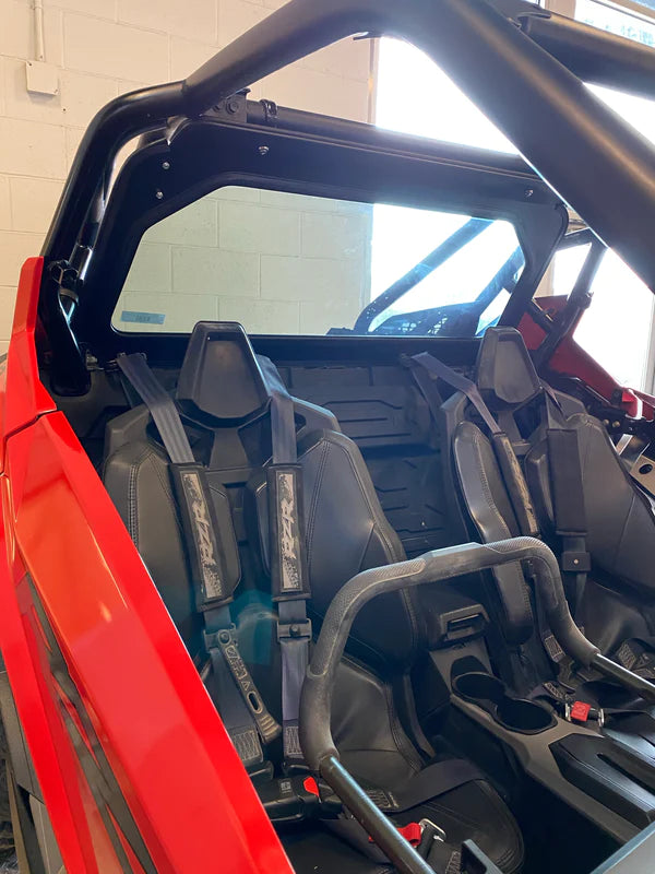 Photo of Polaris RZR Pro XP/Turbo R Rear Glass Windshield (2019+) by Dirt Warrior Accessories - Premium Windshields for UTVs / Side by Sides