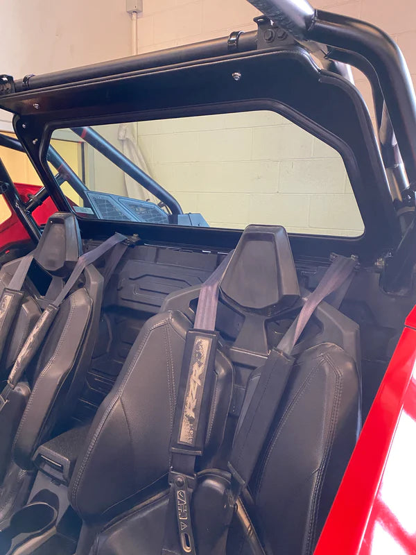 Photo of Polaris RZR Pro XP/Turbo R Rear Glass Windshield (2019+) by Dirt Warrior Accessories - Premium Windshields for UTVs / Side by Sides
