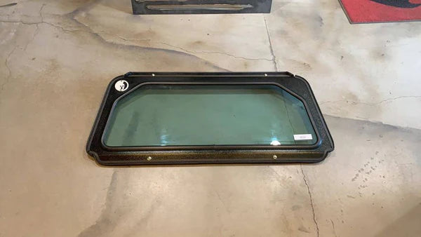 Photo of Polaris RZR Pro XP/Turbo R Rear Glass Windshield (2019+) by Dirt Warrior Accessories - Premium Windshields for UTVs / Side by Sides