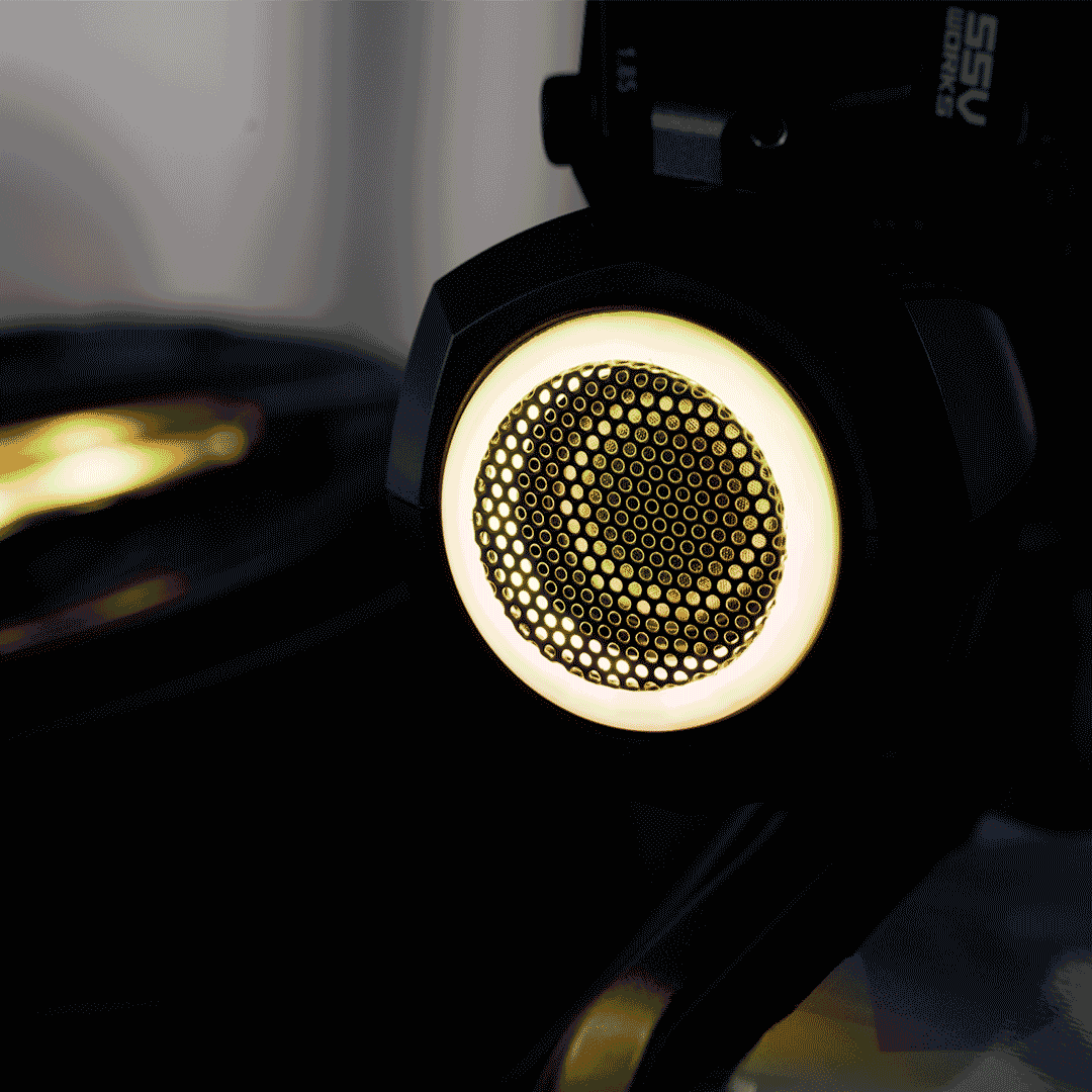 Photo of SSV Works - Universal 1" Cage-Pod Tweeters w/RGB Ring for UTV Audio Systems by SSV Works - Premium for UTVs / Side by Sides