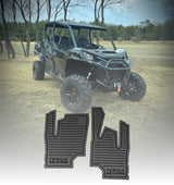 Photo of Can-Am Commander / Maverick Gen 2 Rubber Floor Mats by Terick Solutions - Premium UTV Rubber floor mats for UTVs / Side by Sides