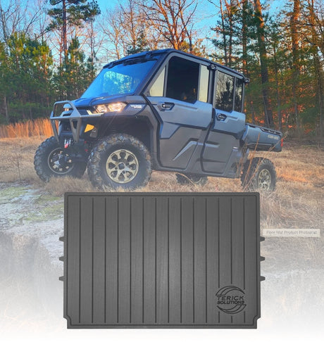 Photo of Can-Am Defender *New HD11* Rubber Floor Mats by Terick Solutions - Premium UTV Rubber floor mats for UTVs / Side by Sides