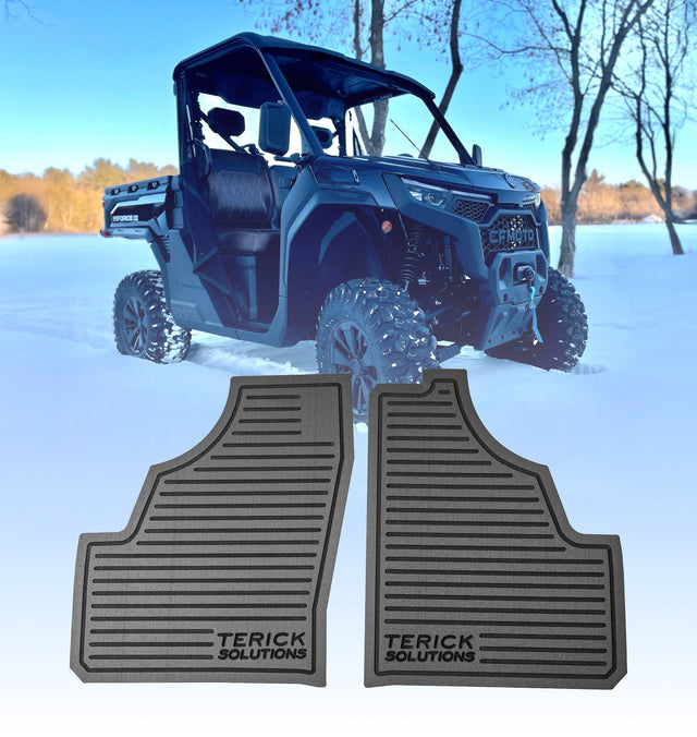 Photo of CFMOTO U10 PRO Rubber Floor Mats by Terick Solutions - Premium UTV Rubber floor mats for UTVs / Side by Sides