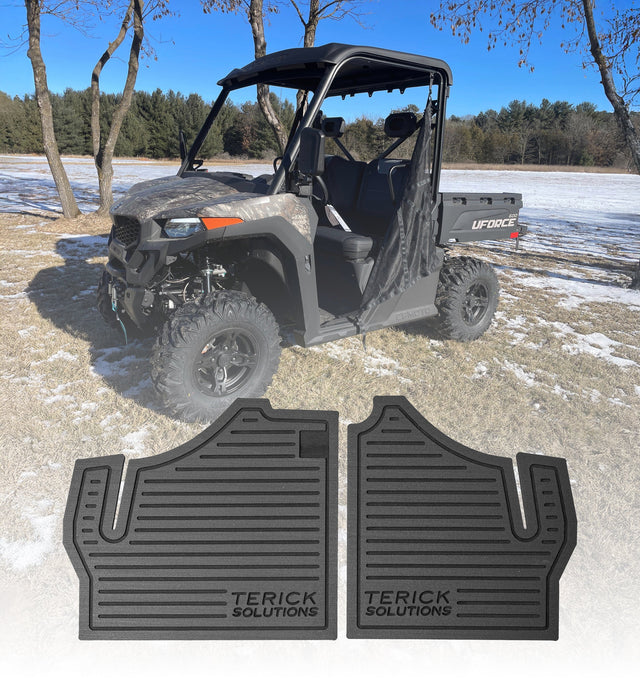 Photo of CFMOTO UFORCE 600 Rubber Floor Mats by Terick Solutions - Premium UTV Rubber floor mats for UTVs / Side by Sides