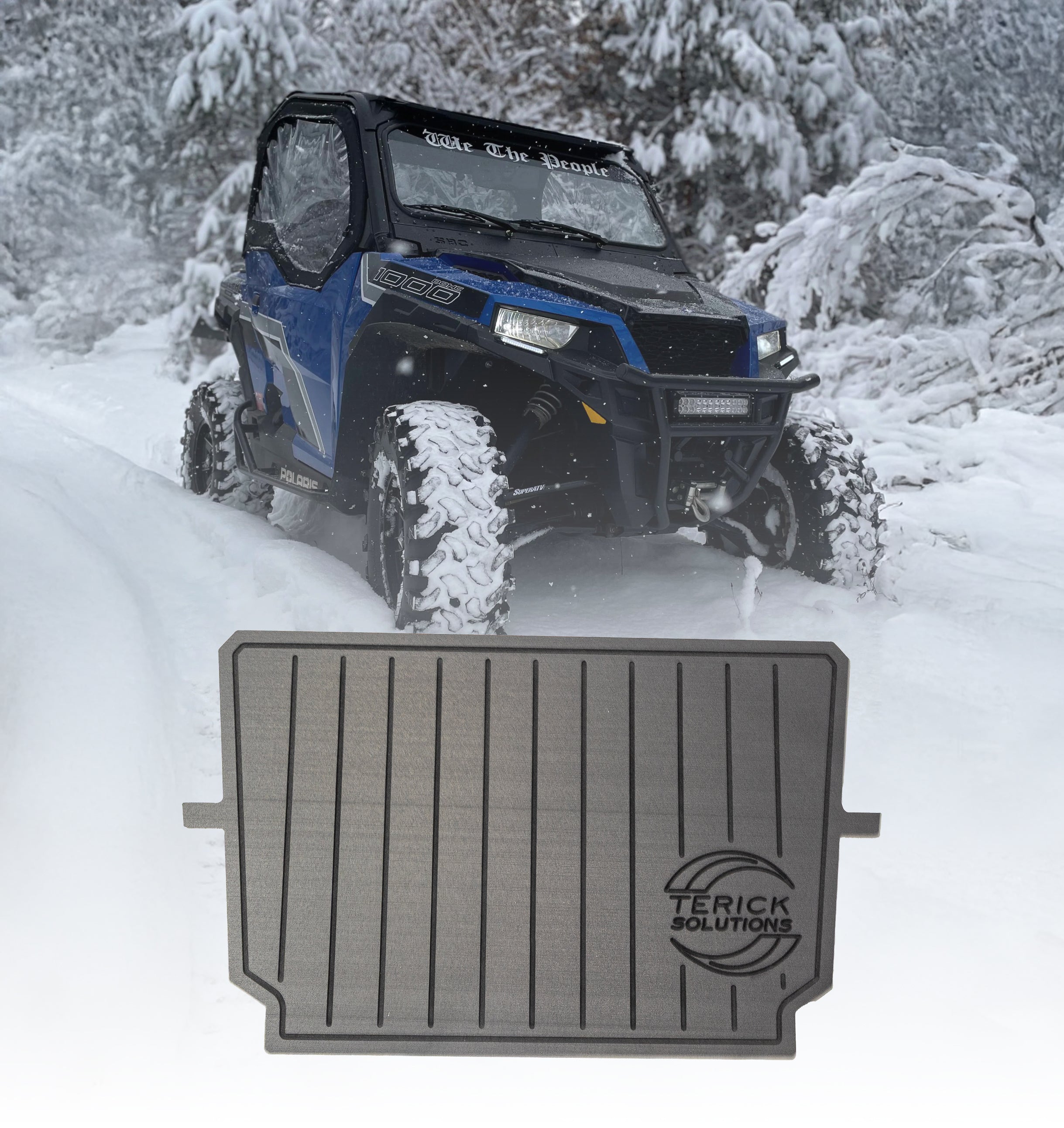 Photo of Polaris General Rubber Floor Mats by Terick Solutions - Premium UTV Rubber floor mats for UTVs / Side by Sides