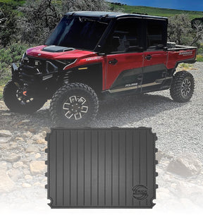 Photo of Polaris Ranger XD 1500 Rubber Floor Mats by Terick Solutions - Premium UTV Rubber floor mats for UTVs / Side by Sides
