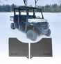 Photo of Polaris Ranger Mid Size 570 Rubber Floor Mats by Terick Solutions - Premium UTV Rubber floor mats for UTVs / Side by Sides