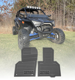 Photo of Polaris RZR PRO R Rubber Floor Mats by Terick Solutions - Premium UTV Rubber floor mats for UTVs / Side by Sides