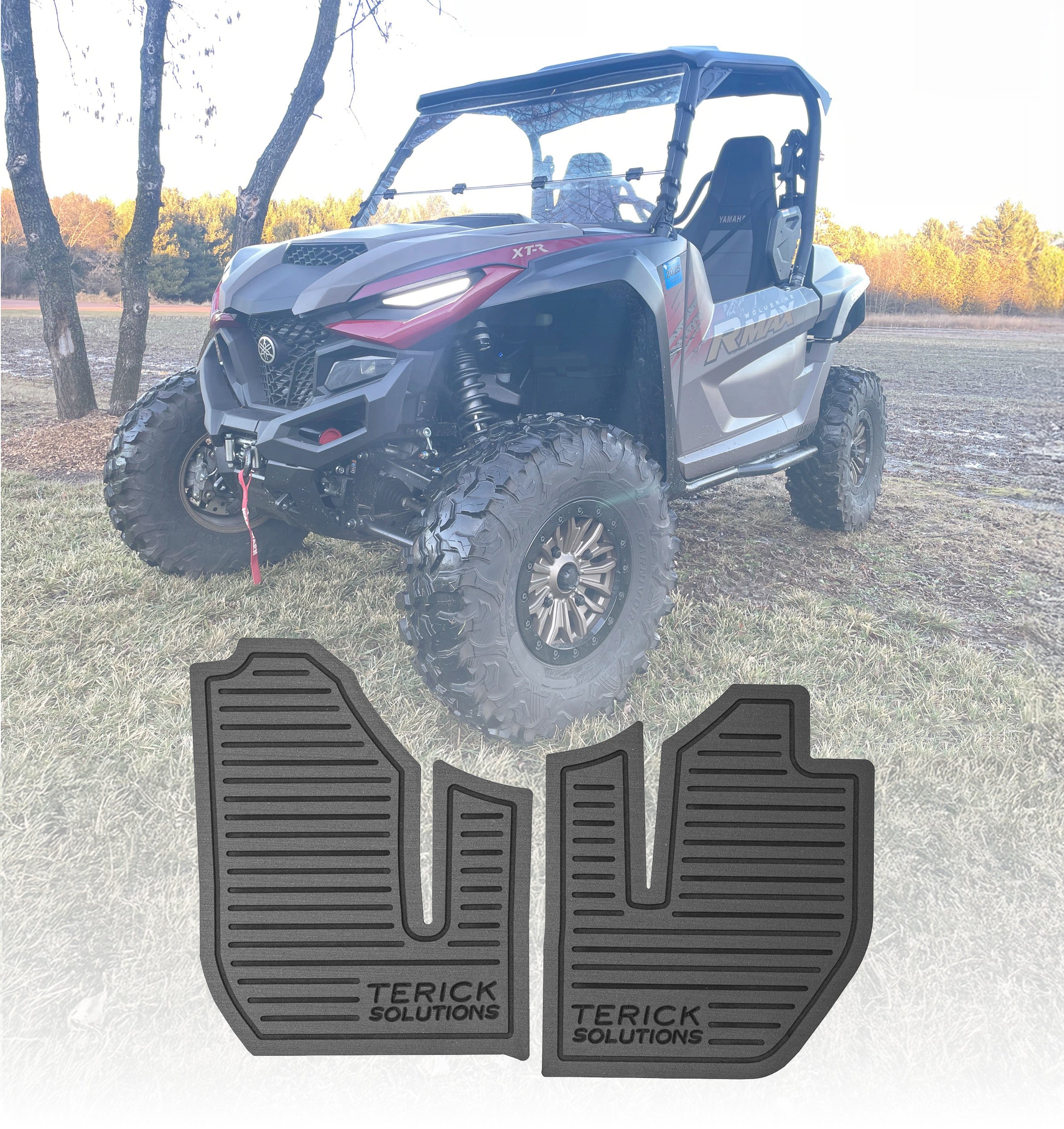 Photo of Yamaha Wolverine RMAX 2 1000 & Wolverine X2 by Terick Solutions - Premium UTV Rubber floor mats for UTVs / Side by Sides