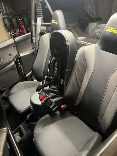 Photo of Kawasaki KRX 4 Rear Bump Seat (2023-2025) by UTV Mountain Accessories - Premium Bump Seat for UTVs / Side by Sides