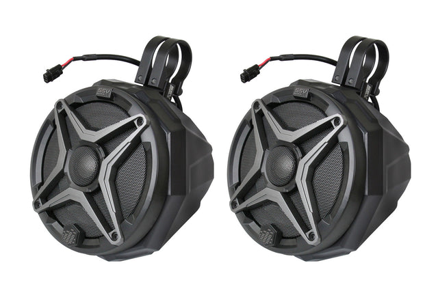 Photo of SSV Works - Universal 6.5in Cage-Mounted Speaker-Pods by SSV Works - Premium for UTVs / Side by Sides