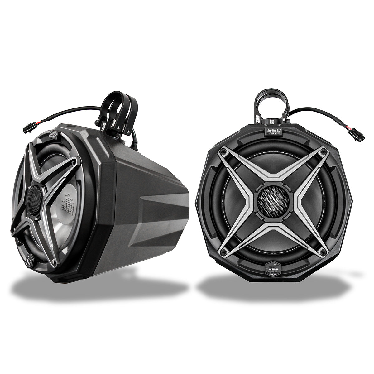 Photo of SSV Works - Universal 8" Cage-Mount Speaker-Pods for UTVs, Boats and more by SSV Works - Premium for UTVs / Side by Sides