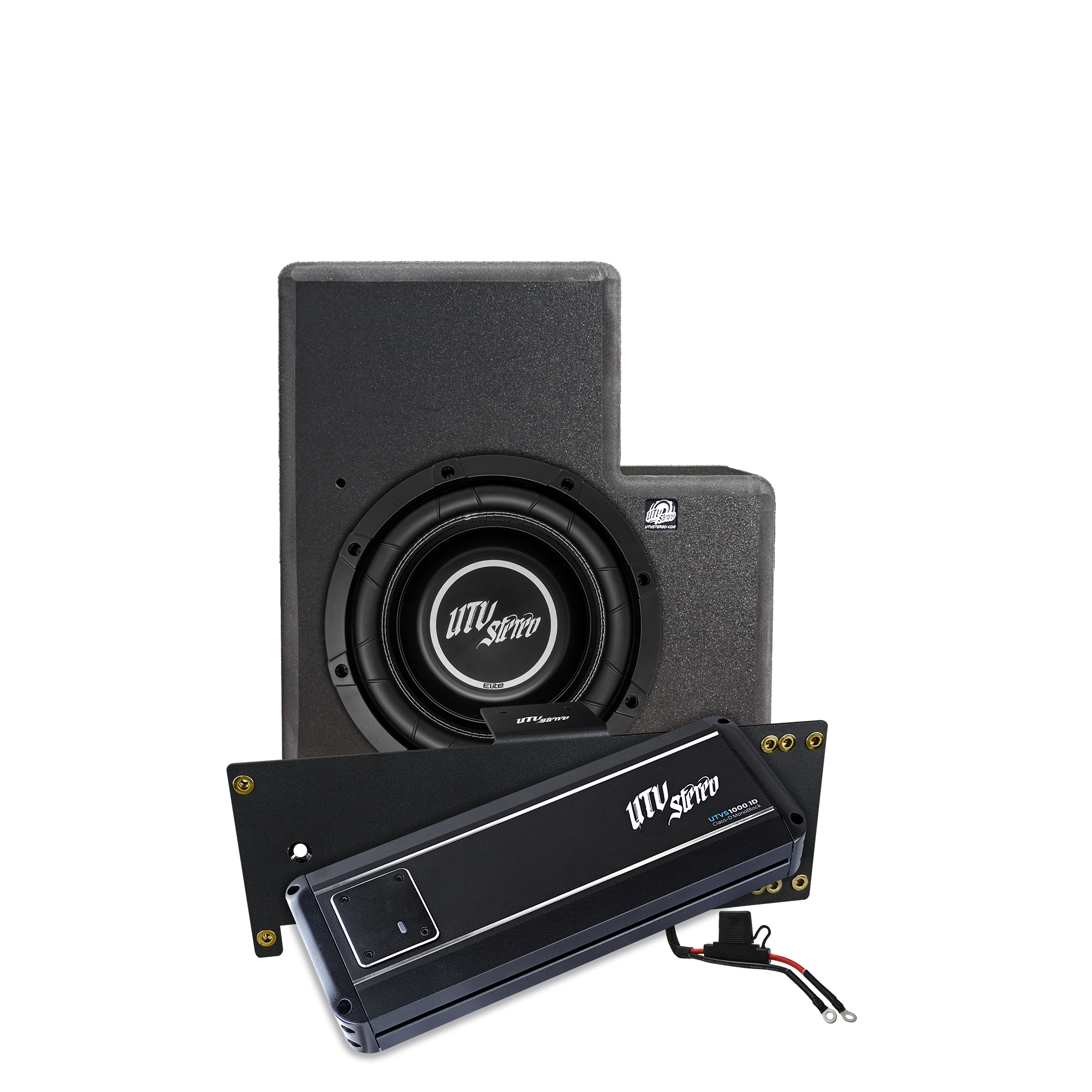 Photo of 2025+ RZR® Pro Series 1000W Subwoofer Kit Subwoofer Kit | UTVS-PRO2-SUB-1000-1 by UTV Stereo - Premium RZR Pro Series Subwoofer Kit for UTVs / Side by Sides