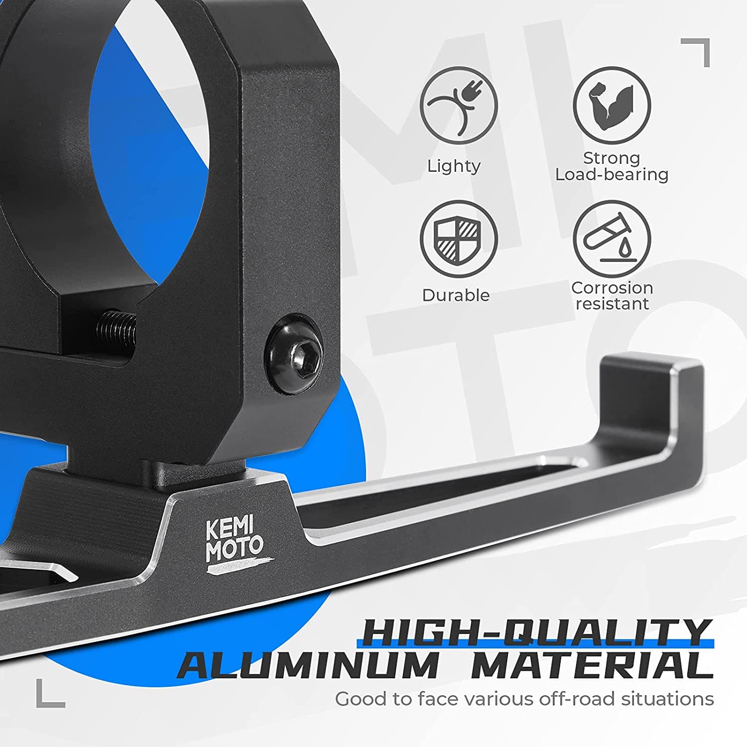 Photo of UTV Headset Hanger Helmet For 1.5"-2" Roll Cage by Kemimoto - Premium for UTVs / Side by Sides