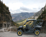 Photo of Commander/ Commander Max Backseat and Roll Cage Kit (2014-2020) by UTV Mountain Accessories - Premium Roll Cages for UTVs / Side by Sides