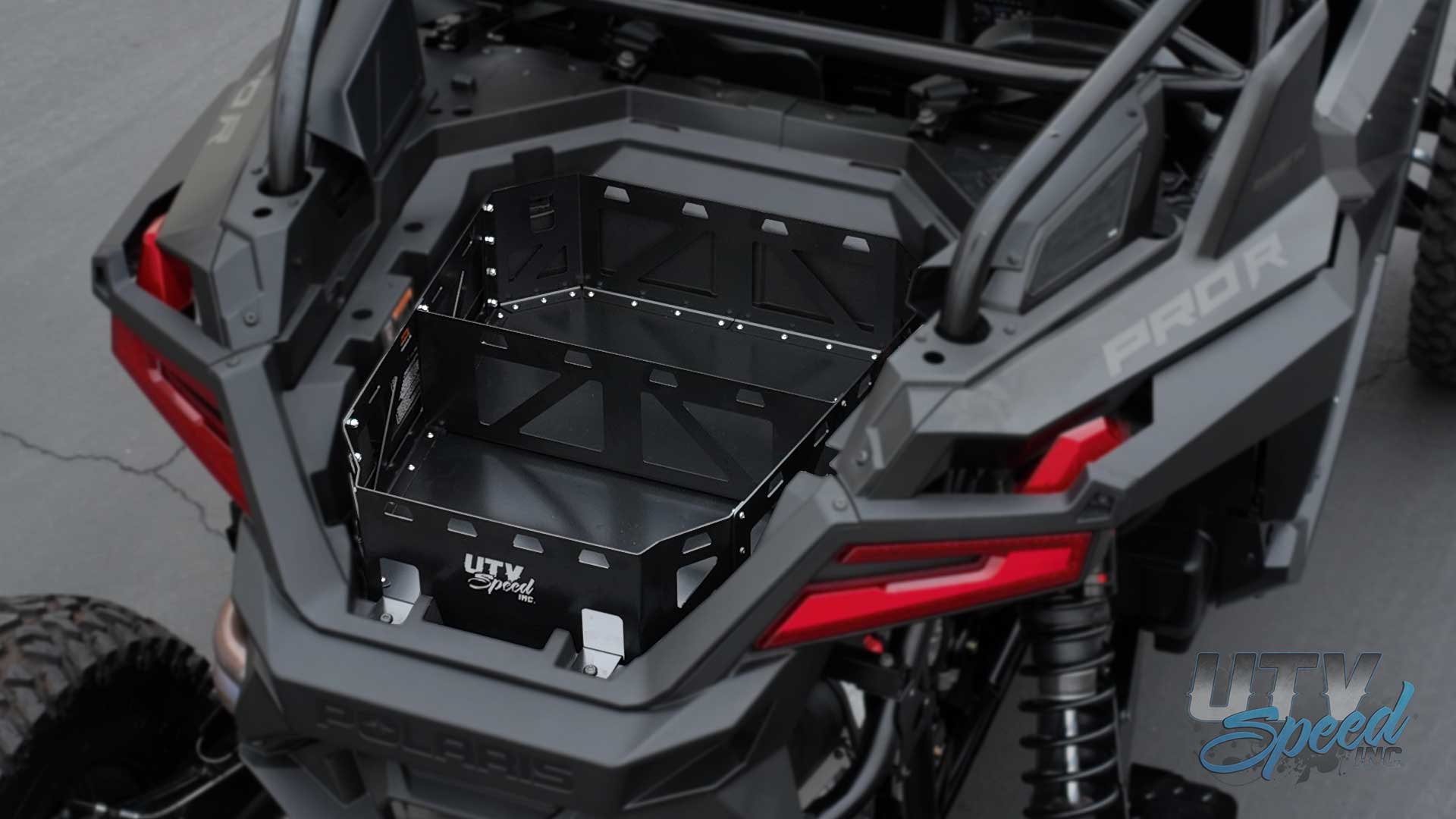 Photo of Pro XP, Pro R and Turbo R Cargo Rack Bed Box by UTV Speed by UTV SPEED - Premium UTV Performance Accessories for UTVs / Side by Sides
