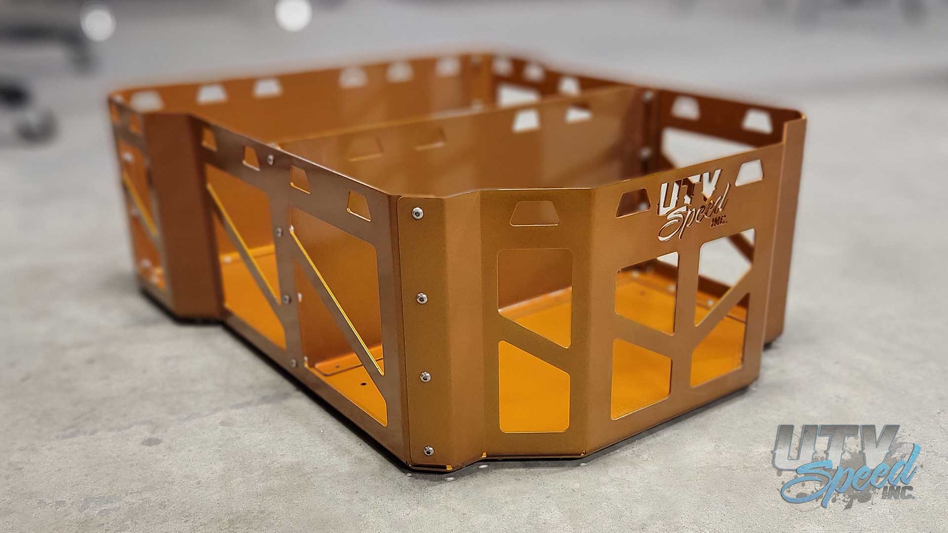 Photo of Polaris RZR 1000 Cargo Rack Bed Box by UTV Speed by UTV SPEED - Premium UTV Performance Accessories for UTVs / Side by Sides