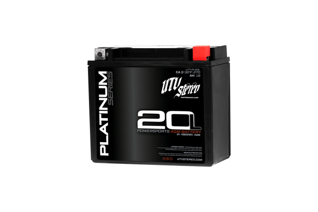 Photo of Platinum Series AGM 20L Battery | UTVS-20L by UTV Stereo - Premium for UTVs / Side by Sides