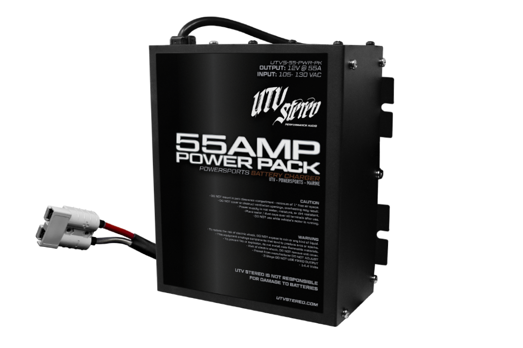 Photo of 55A Power Pack System | UTVS-55PWRPK by UTV Stereo - Premium 55Amp Power Pack for UTVs / Side by Sides